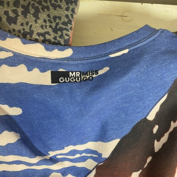 Mr. GuGu & Miss Go long sleeve Mountain Graphic Sweater XXL - Picture 5 of 9